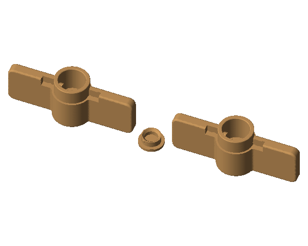 Páčka na guľový ventil 3/4″ – náhrada
