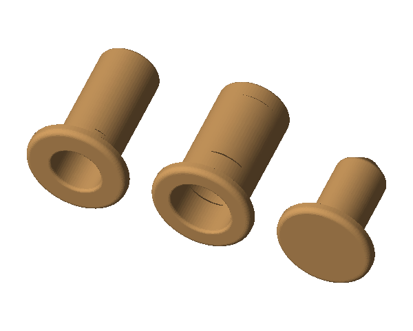 Priechodka rúrky s vložkou a zátkou 20 mm