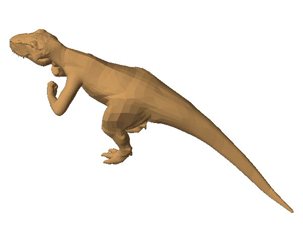 Dinosaurus T-Rex – soška