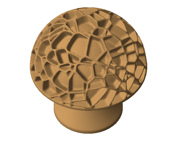 Lampa Voronoi hríb